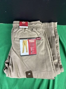Levi's Boys Twill Cargo Pant Size 16 Harvest Gold - Picture 1 of 1