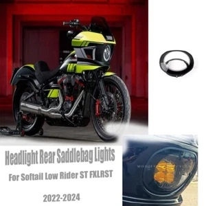 FUNDA PROTECTORA FAROS PARA SOFTAIL LOW RIDER ST FXLRST 2022 2024 - Imagen 1 de 8