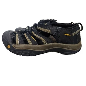 KEEN Kids Newport H2 Washable Footwear Sandals Black Brown Size 12 - Picture 1 of 7