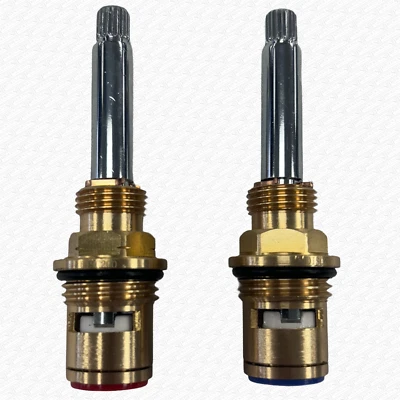 WOSHERWORLD Keramik Scheibenhahn Kartuschenventile passend für Bristan 1901 BAD WASCHBECKEN Wasserhahn PAAR