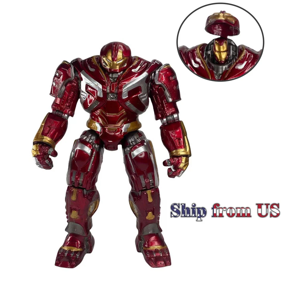 7" Hulkbuster 2.0 Marvel Avengers Ultron Iron Man Buster Action Toy Figure BULK - Image 1 of 4