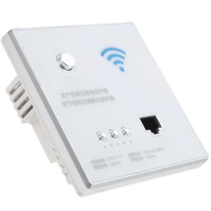 300 m Wand eingebettete drahtlose -Router -Ladeanschläge WLAN -PANKE - Weiß - Bild 1 von 12