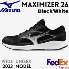 Mizuno Running Shoes Maximizer 26 Black/White  K1GA2400 03 WIDE 2023 NEW!