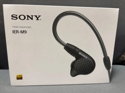 Sony IER-M9 Alta Resolución Armadura Equilibrada Monitor Auriculares con Caja Usados Foto 1 de 4