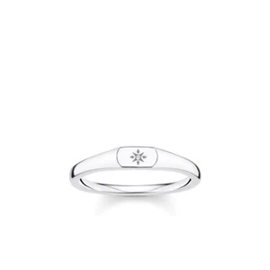 Thomas Sabo Sterling Silver Star Ring Size O - Picture 1 of 5