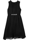 Neu Festliches Mädchen Kleid mit Pailletten Gr. 146 Schwarz Mini Cocktail-Dress