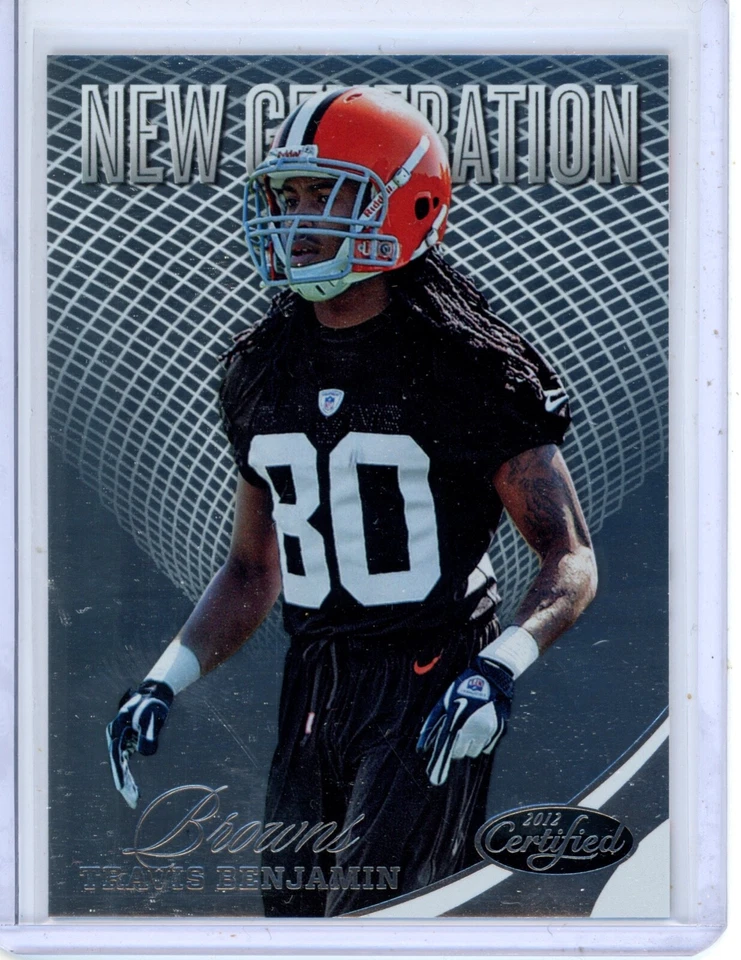 2012 Panini Certified Travis Benjamin 309 New Generation Rookie 860/999 Browns - Image 1 of 1
