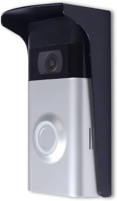 Timbre Cubierta de Lluvia Anillo Timbre Cubierta Antideslumbrante, Timbre de Acero Resplandor Sun Sha Foto 1 de 4