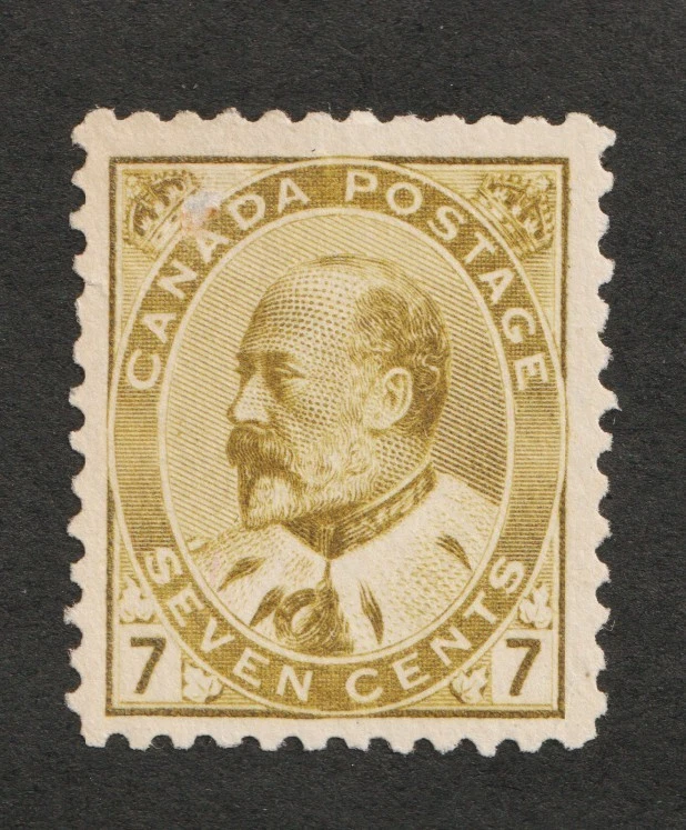 Canadá Sc# 92 1903 - 7¢ KEVII - MNH en muy buen estado CV $750,00 USD Foto 1 de 1