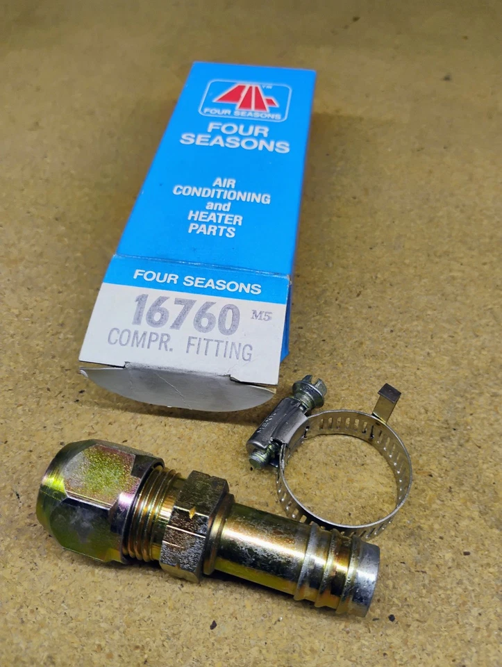 Four Seasons 16760 Compression Fitting NORS Made in USA - Image 1 of 4
