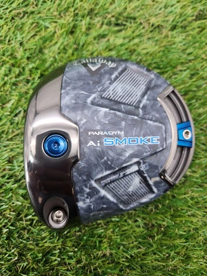 LEFTY 2024 CALLAWAY PARADYM AI SMOKE MAX DRIVER 10.5* CLUBHEAD ONLY VERYGOOD - Image 1 of 4