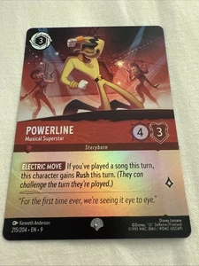 Disney Lorcana Fabled Powerline - Musical Superstar (Epic) 207/204 Holo In Hand - Bild 1 von 2