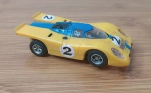 AURORA / AFX ~ 1971 PORSCHE 917 SLOT CAR with RUNNING Chassis # 1857  #2 🏁 - Picture 1 of 9