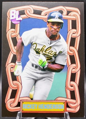 2024 Topps Big League - Topps Big Leaguer Rickey Henderson #TBL-22 - Image 1 of 2