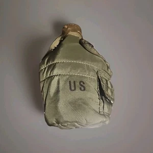 ORIGINAL USGI MILITARY SURPLUS 1 QUART WATER CANTEEN AND COVER ARMY USMC OD GREEN - Bild 1 von 4