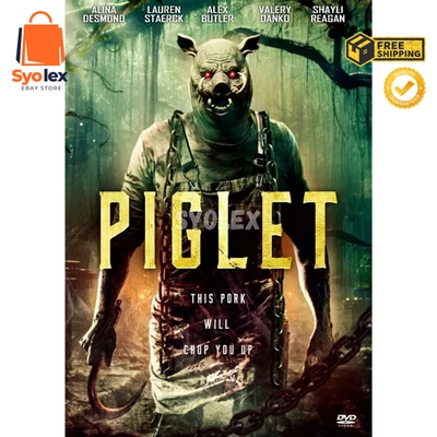 DVD Piglet (2024) Horror Slasher Full HD High Quality All Region Free Shipping - Image 1 of 4