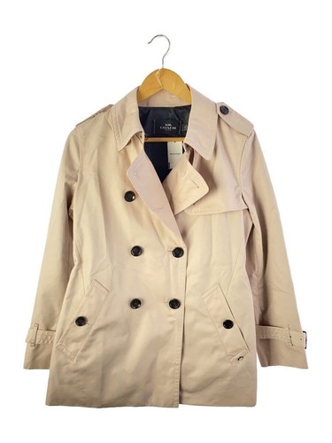 Coach Trench Cappotto M Cotone Rosa F33970