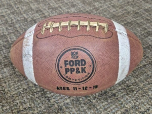 Balón de fútbol americano de cuero de competición Ford Punt Pass & Kick de la NFL de colección años 60 70 - Imagen 1 de 7