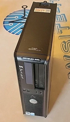 Vintage Gaming Dell OptiPlex 330 DT PC Intel Dual E2220 2.40GHz 2GB RAM 80GB HD - Image 1 of 4