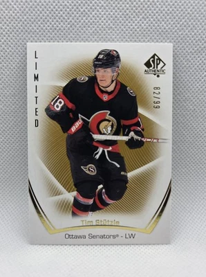 2021-22 SP Authentic Limited /99 Tim Stutzle #57 - Image 1 of 2