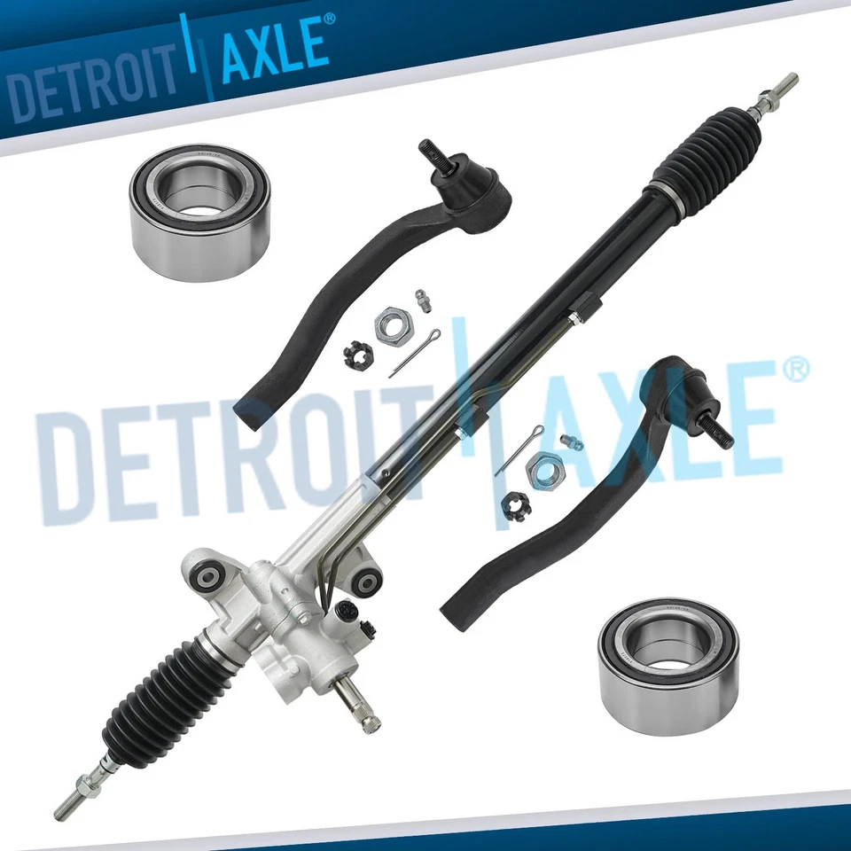 Barra de acoplamiento exterior con cojinete de rueda de piñón y cremallera de dirección para Honda Accord 2003-2007 Foto 1 de 4