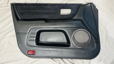 Lexus IS300 2001-2005 OEM tarjeta puerta delantera izquierda lado del conductor gamuza negra Foto 1 de 4