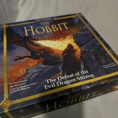 The Hobbit Board Game Defeat of Evil Dragon Smaug Lord of the Rings Complete - Image 1 of 4