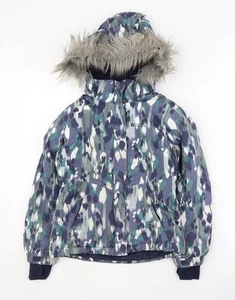 Mountain Warehouse Girls' Multicoloured Ski Jacket 7-8Y Waterproof - Picture 1 of 12