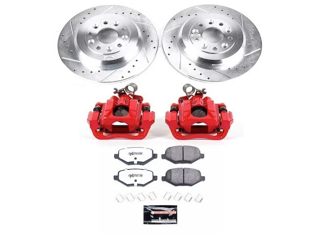 Kit de pastillas de freno trasero y rotor para Lincoln MKT 2011 2012 2013 PV457XS 2010-2019 Foto 1 de 1