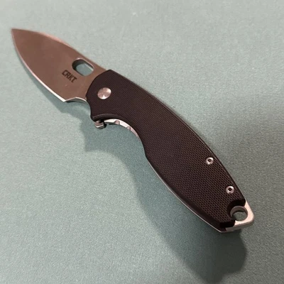 CRKT Pilar Voxnaes Design 5317 Frame Lock Plain Edge Folding Pocket Knife - Image 1 of 4