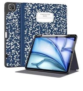 Case for iPad Pro 13 Inch with Pencil Holder, Folio Stand Case - Picture 1 of 1