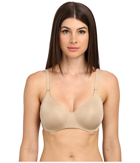DONNA KARAN SENSUOUS BODY WIRE FREE COMFORT BRA NUDE #456252 SIZE 34 B NEW! $70 - Image 1 of 4
