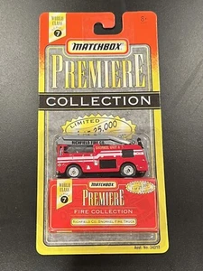 Matchbox 1996 Premiere Fire Collection Series 7 Richfield Co. Snorkel Fire Truck - Picture 1 of 1