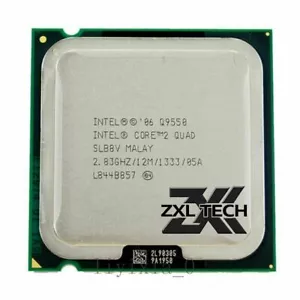 Procesador Intel Core 2 Quad Q9550 CPU 4 núcleos 2,83 GHz/12M/1333 SLB8V LGA775 - Imagen 1 de 3