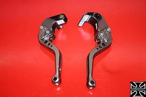 13 2013 SUZUKI GSXR750 750 AFTERMARKET LEFT RIGHT CLUTCH BRAKE LEVERS - Picture 1 of 10