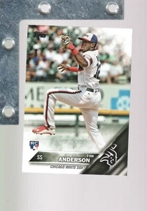 2016 Topps Update Series #US287 Tim Anderson NM! FRESH! RC Rookie WHITE SOX HOT! - Picture 1 of 2