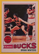 BRIAN WINTERS 1977-78 Topps #48 Milwaukee Bucks