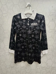 New Netflix TV Show Wednesday / Addams Family velvet dress, Size M 8 - Picture 1 of 8