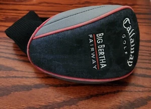 Callaway Big Bertha Fairway Head Cover Blue Gray Red 3 - Picture 1 of 4
