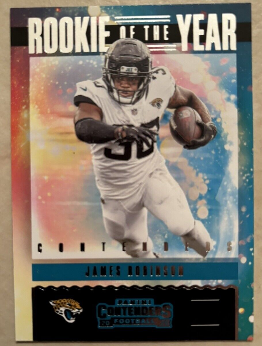 2020 Panini Contenders - James Robinson - Rookie of the Year Contenders #RY-JRO