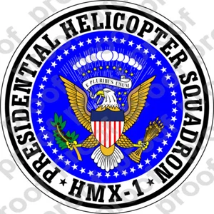 STICKER USMC HMX 1 Presidential Helicopter Squadron A   ooo USMC Lisc# 20187 - Picture 1 of 1