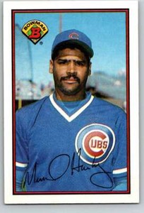 1989 Bowman #286 Mike Harkey RC Cubs 