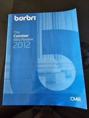 Barbri The Conviser Mini Review MEE-MBE 2012 Very Good Unmarked Condition - Image 1 of 4