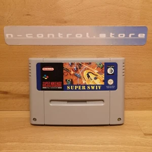 Super Nintendo Spiele Games SUPER SWIV für SNES Spiele Sammlung PAL   - Bild 1 von 3