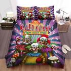 Killer Klowns From Outer Space Movie Poster Viii Photo Quilt Duvet Cover Set