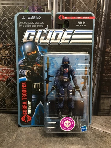 G.I. Joe Cobra Trooper The Enemy Pursuit of Cobra #1112 Action Figure NEW HUB Cover