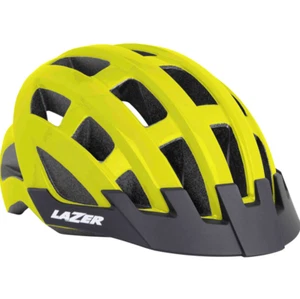 Lazer Compact Uni Size 54cm-61cm Bicycle Helmet In Flash Yellow In Box - Picture 1 of 1