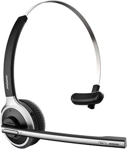 Bluetooth Trucker Driver Call Center Headset Wireless  Noise-canceling Headphone - Picture 1 of 9