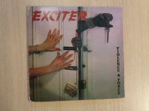 Exciter Violence & Force LP 33 Music For Nations MFN 17 Trash Metal VG/NM 1984 ▓ - Imagen 1 de 3