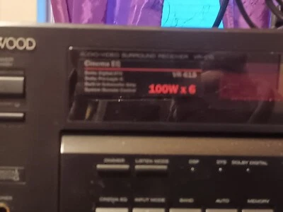 Kenwood Digital Audio Surround System No Scratches Or Dings Works Great.  - Image 1 of 3